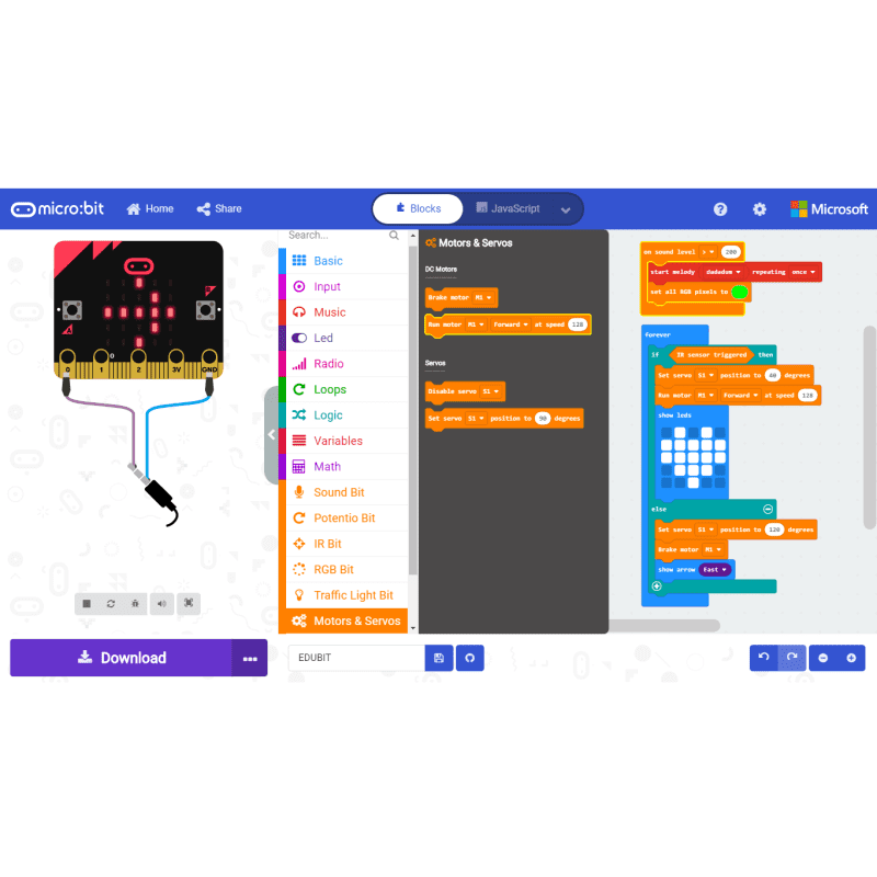 EDU:BIT Training & Project Kit for micro:bit 