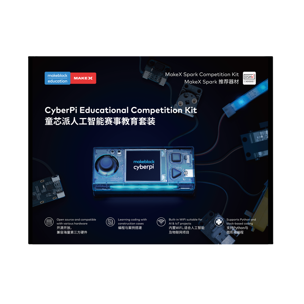 CyberPi Educational MakeX Spark Competition Kit (Pre-Order)