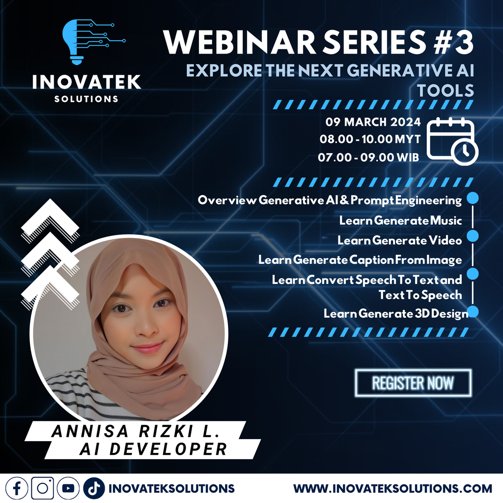 AI Webinar Series #3 - Explore The Next Generative AI Tools 