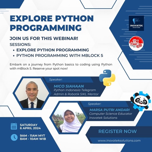 Webinar Python Programming and mBlock 5